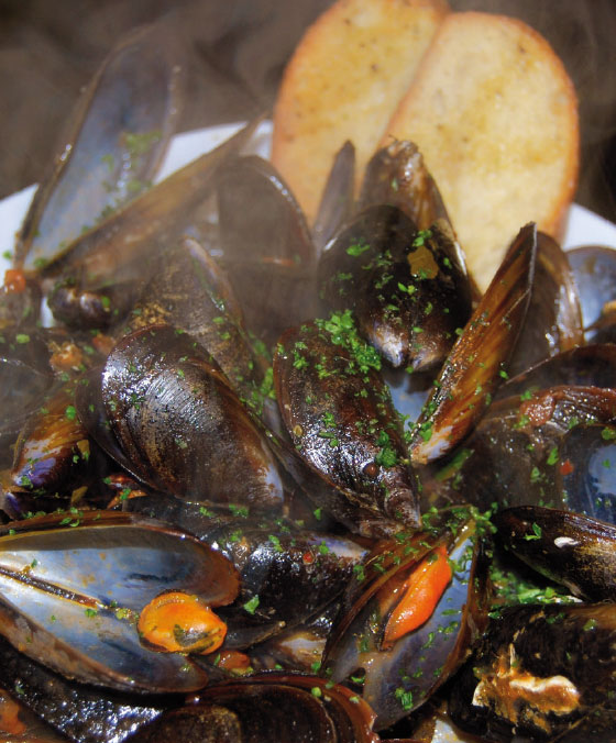 Zuppa di cozze alla marinara